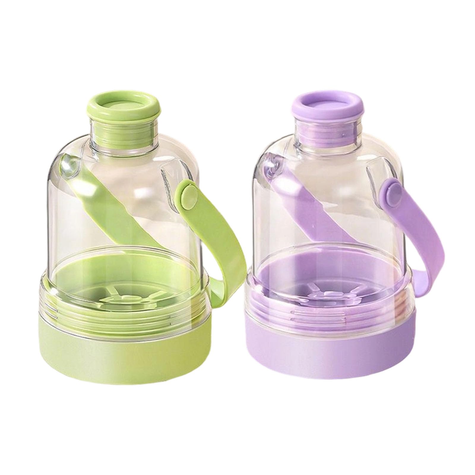 NMFLAB Sturdy Safe Mixing Container with Removable Chilled Water Section Perfect for Preparing Drinks At Home or While Traveling Outdoor Camping Drink Container