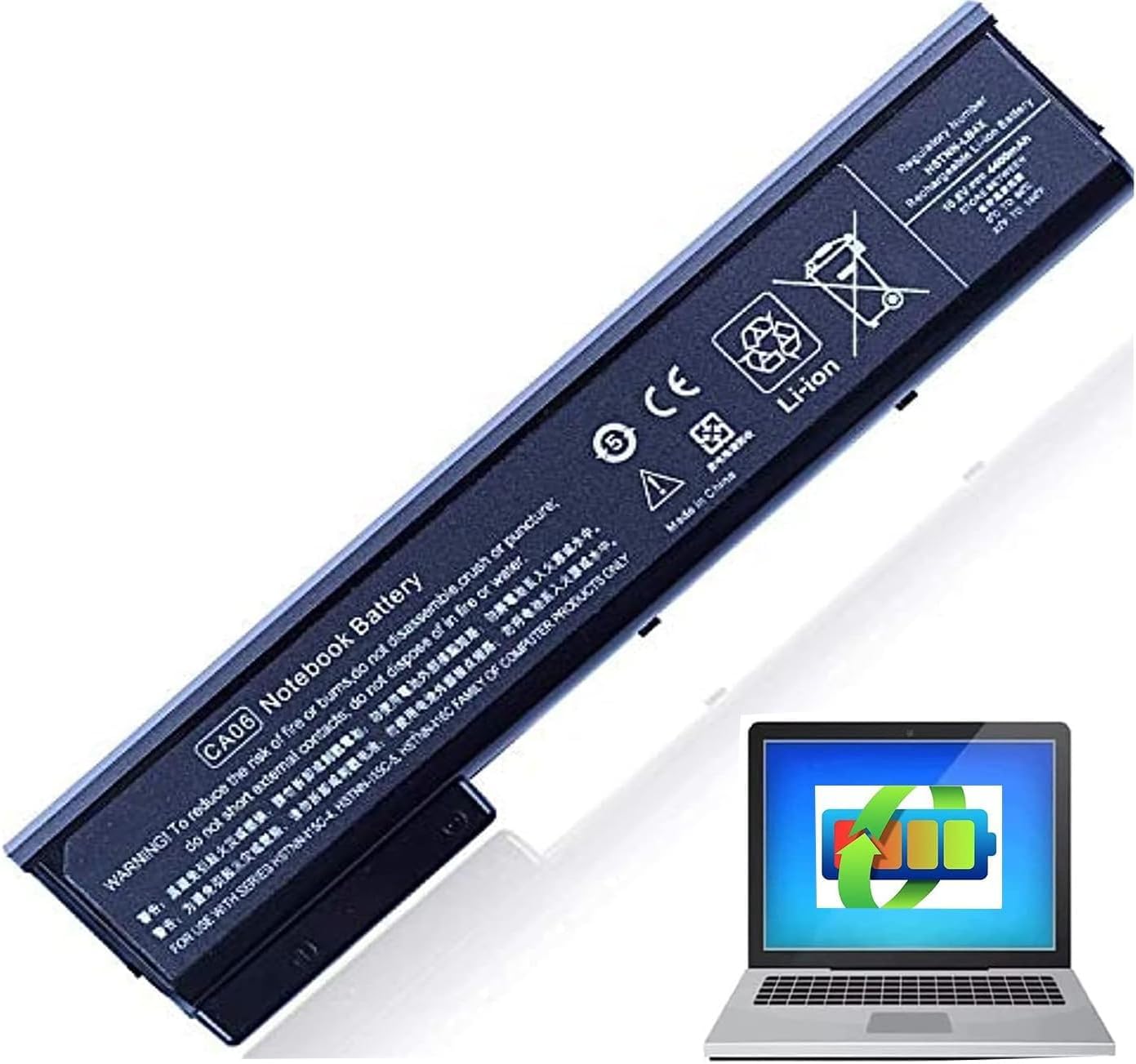 ARyee Batterie 5200mAh 10.8V Pour HP ProBook 4330s 4530s 4430s Etc. - Remplacement Fiable 6 Cellules