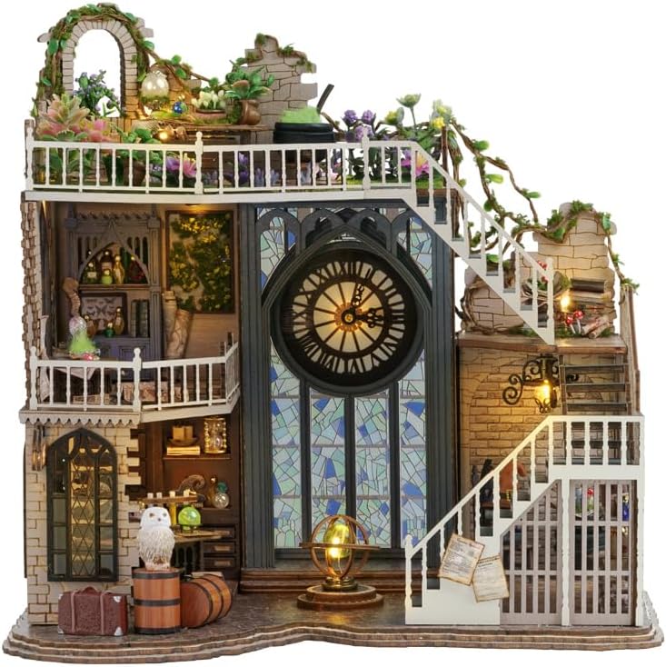 CRIOLPO Miniature House Kit -Magic Town