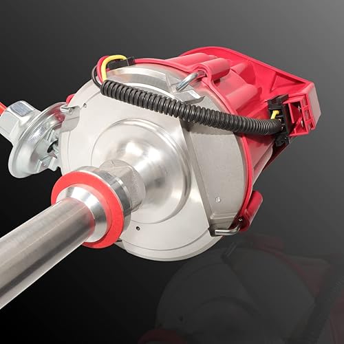 Miniatura 6 de MAS Distribuidor profesional Hei de carreras de alto rendimiento compatible con Chevy/GM SBC BBC Bloque pequeño/bloque grande 65k bobina 7500RPM 283