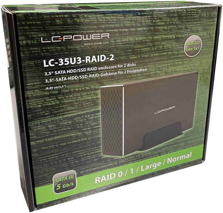 LC-Power LC-35U3-RAID-2 Product Packaging