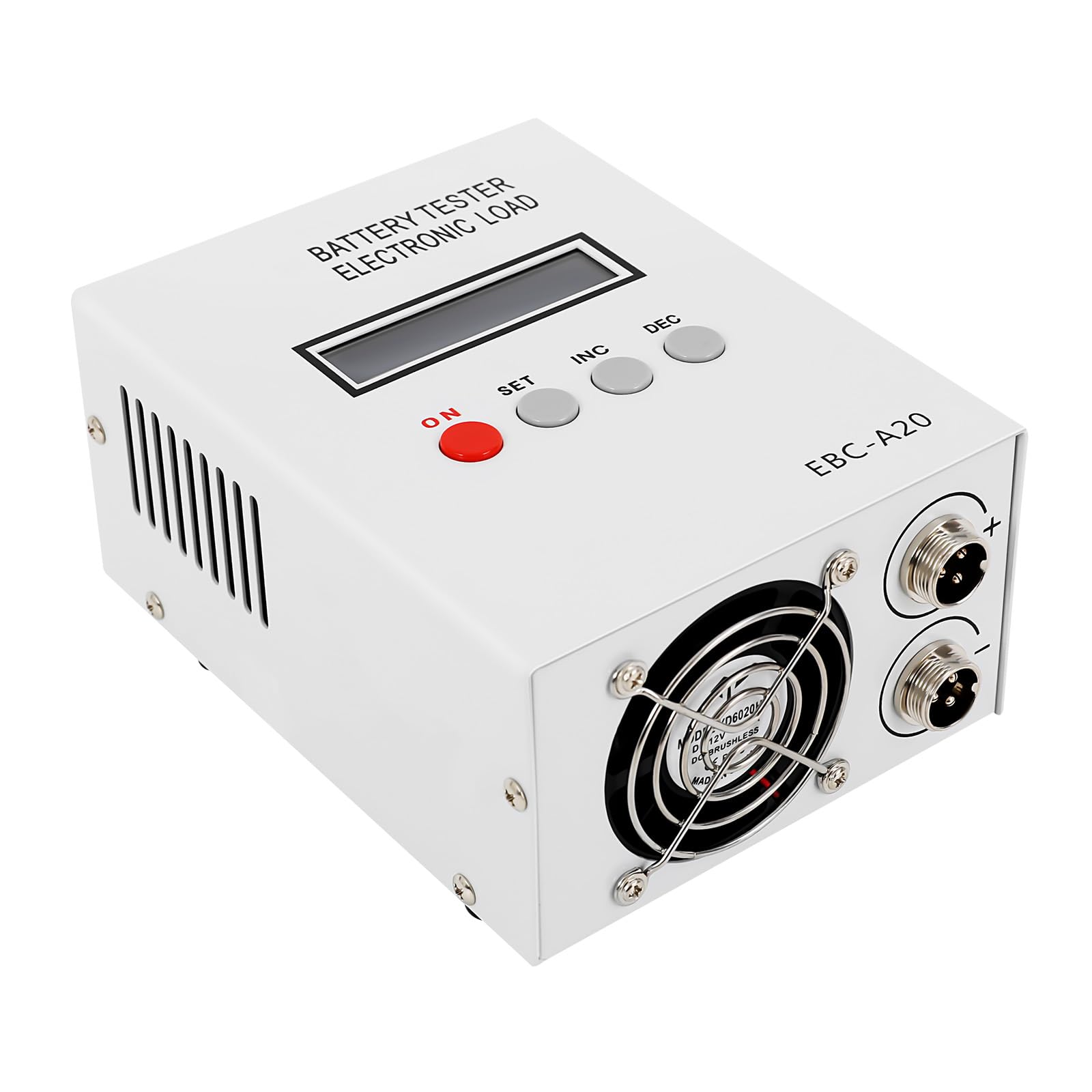 EBC-A20 Testeur de capacité de batterie portable 85 W Testeur de capacité de batterie plomb-acide Testeur de capacité professionnel Multifonction Lithium avec écran LCD pour batteries au lithium