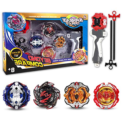 Innoo Tech Combat Gyro Burst | 4 Pieces Speed Gyro Metal Combat Gyro