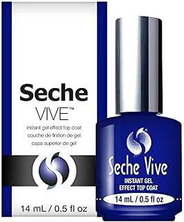 Seche Vive Gel Effect Top Coat 0.5 Fluid Ounces