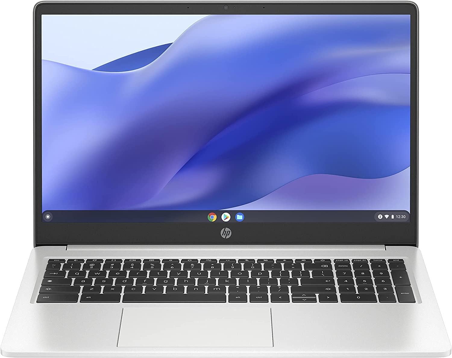 HP - PC Chromebook 15a-na0001sl, Intel Celeron N4500, 8GB RAM LPDDR4, eMMC da 128GB, Display da 15,6 HD, IPS, Antiriflesso, Scheda grafica Intel UHD 600, Wi-Fi, Webcam HD, ChromeOS, Argento HP - PC Chromebook 15a-na0001sl, Intel Celeron N4500, 8GB RAM LPDDR4, eMMC da 128GB, Display da 15,6 HD, IPS, Antiriflesso, Scheda grafica Intel UHD 600, Wi-Fi, Webcam HD, ChromeOS, Argento