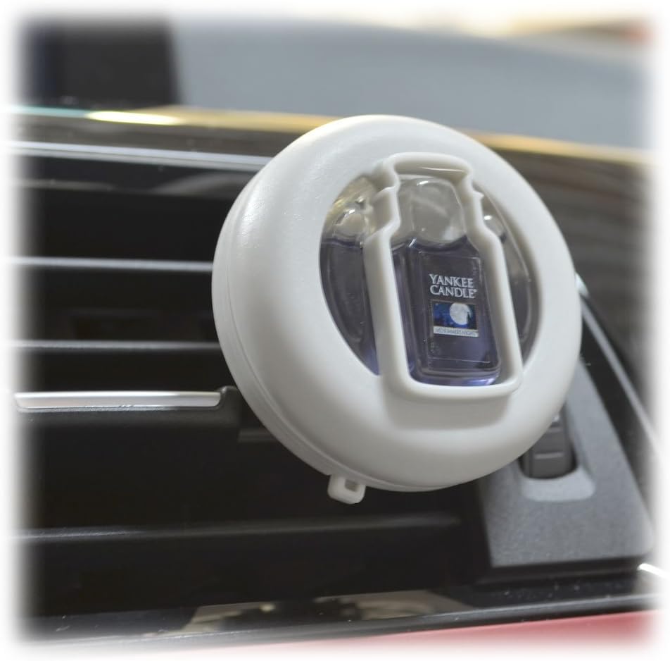 Yankee Candle Car Freshener Smart-Scent Vent Clips, 4-Pack (Midsummer's Night)
