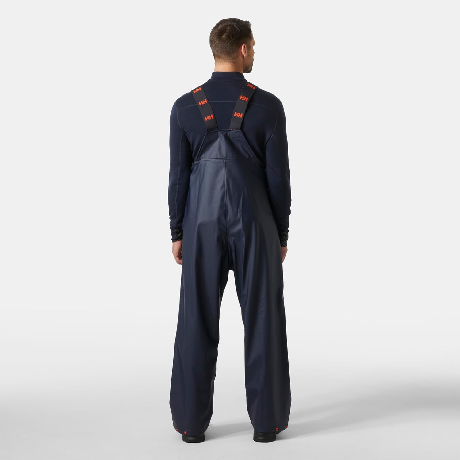 Helly Hansen Gale Rain Bib Pants - Waterproof Overalls for Men - Adjustable Fishing Coveralls - Work Rain Gear - Image 3