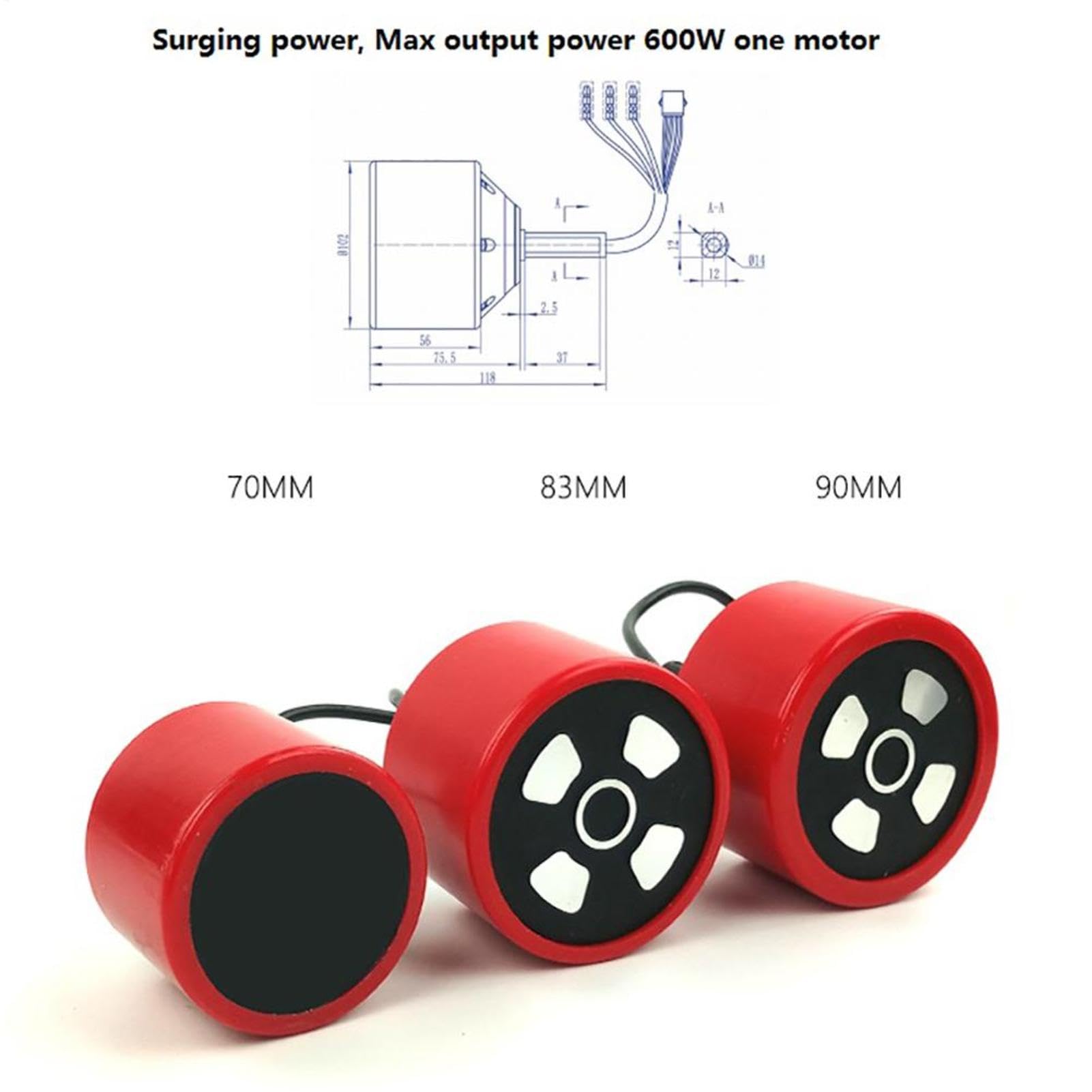 Kit de skateboard électrique - alimenté, conversion motorisée Skate Drive