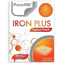 PatchMD - Iron Plus Topical Patches - 60 Days Supply