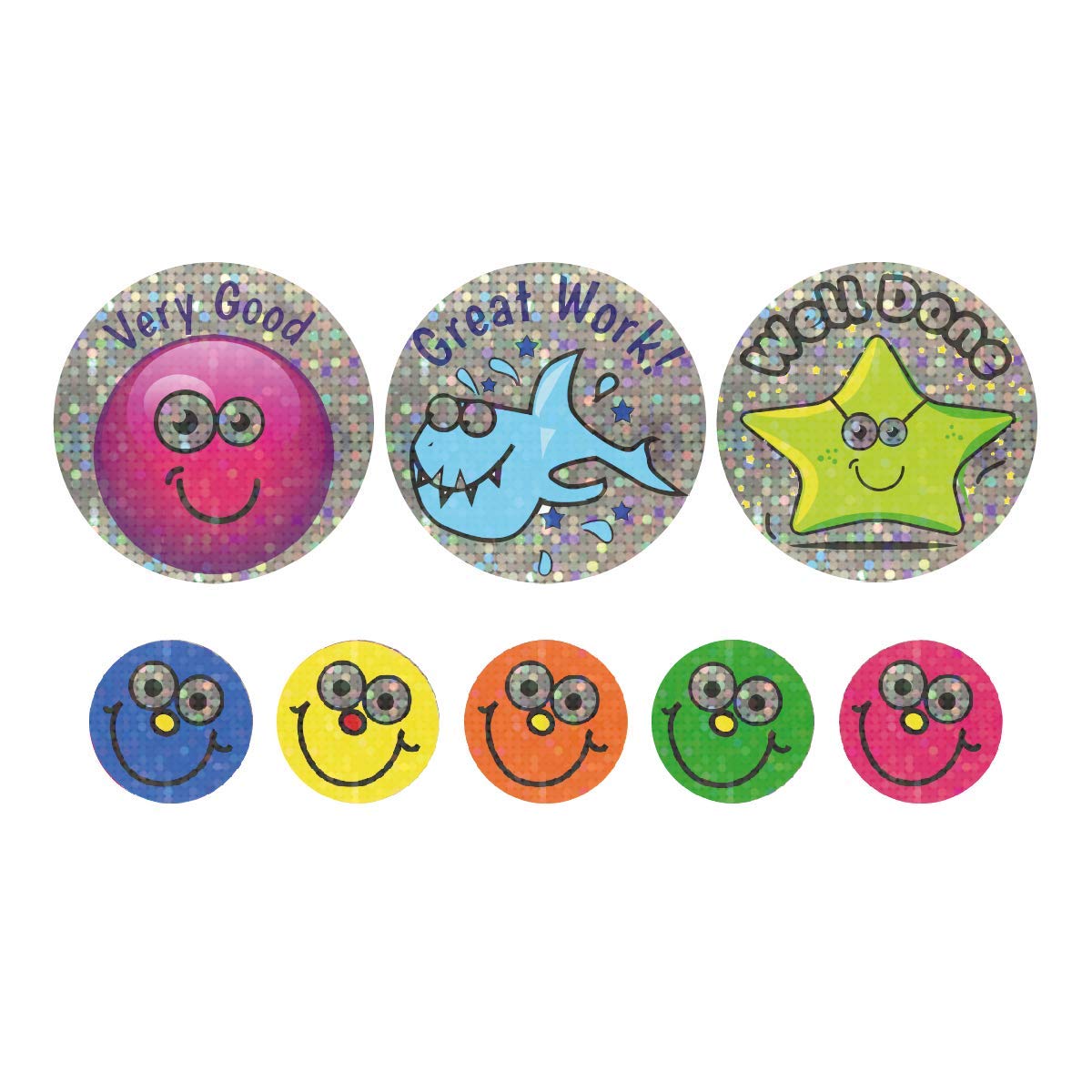 Sparkling Characters Stickers - Bumper Pack (1240 stickers)