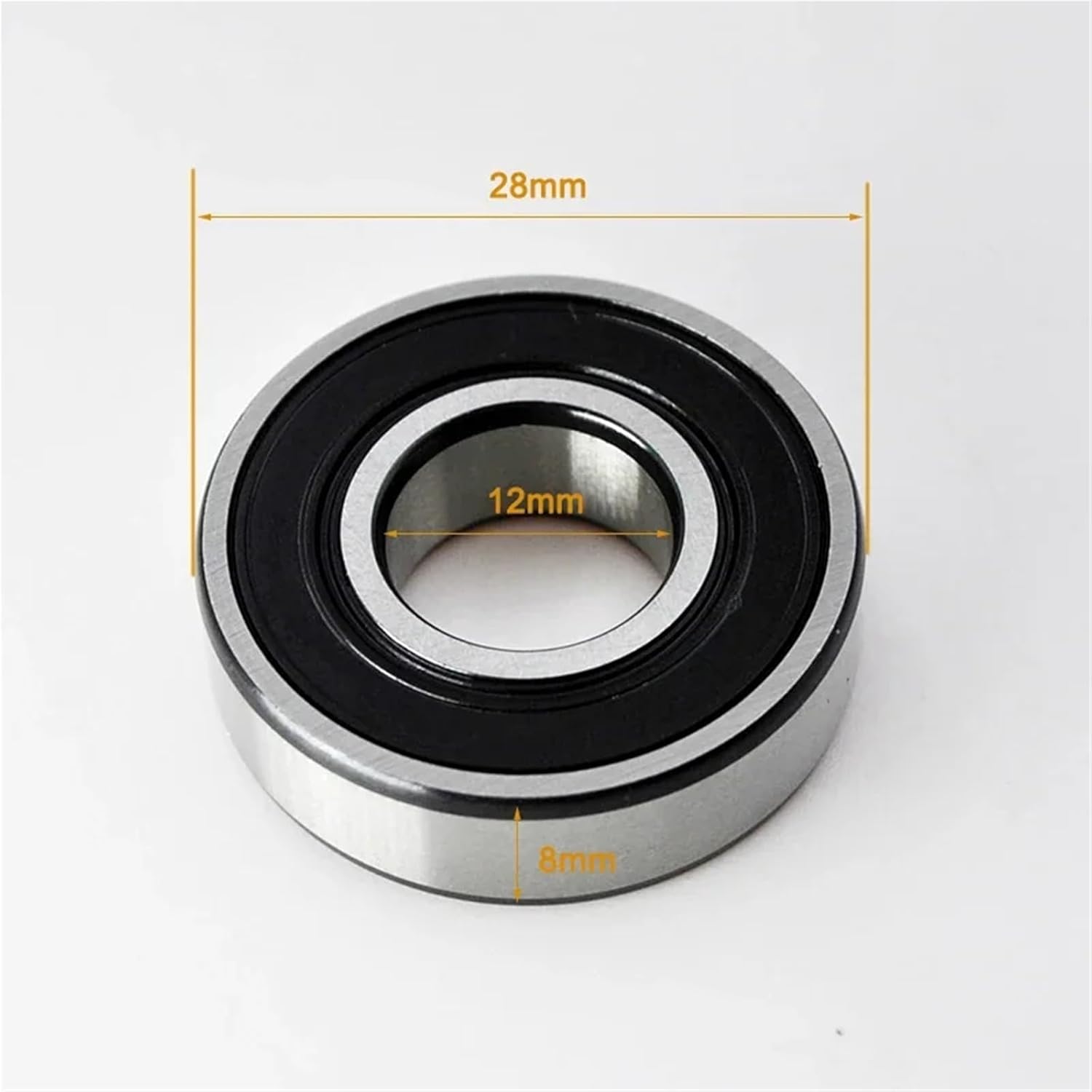 6001 2RS ZZ 12 * 28 * 8 Mm Deep Groove Ball Bearings 10Pcs(6001 ZZ Premium)