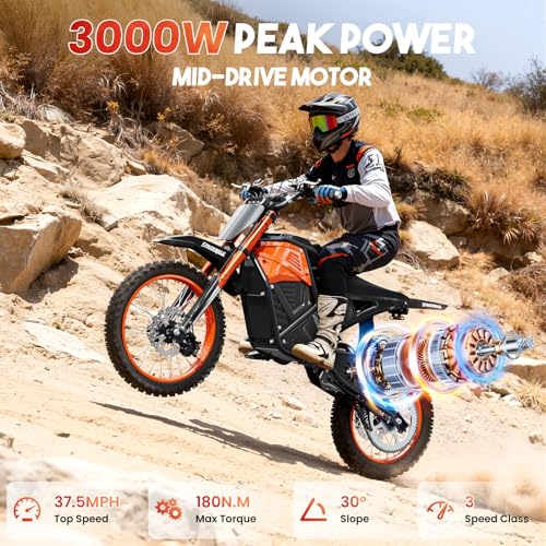 EILLEO 3000W Electric Dirt Bike