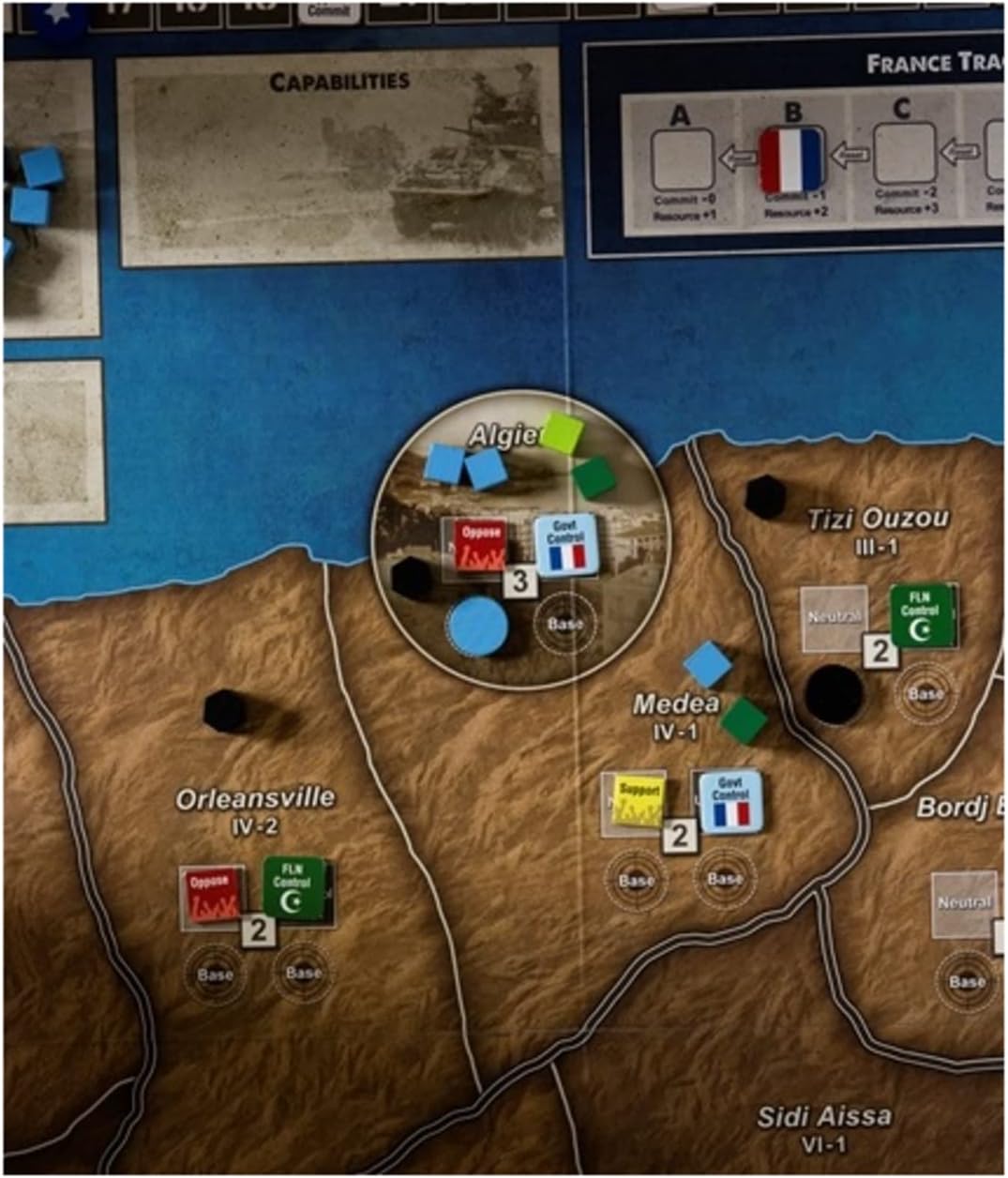 GMT Games Colonial Twilight: The French-Algerian War, 1954-62 - EN