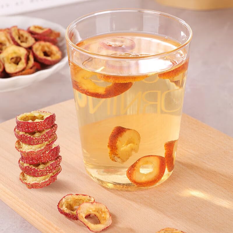 Miniatura 7 de Espino seco sin semillas de alta calidad, 5.64 oz (5.64 onzas) de espino secado al sol natural, té de hierbas shanzha té de frutas de espino