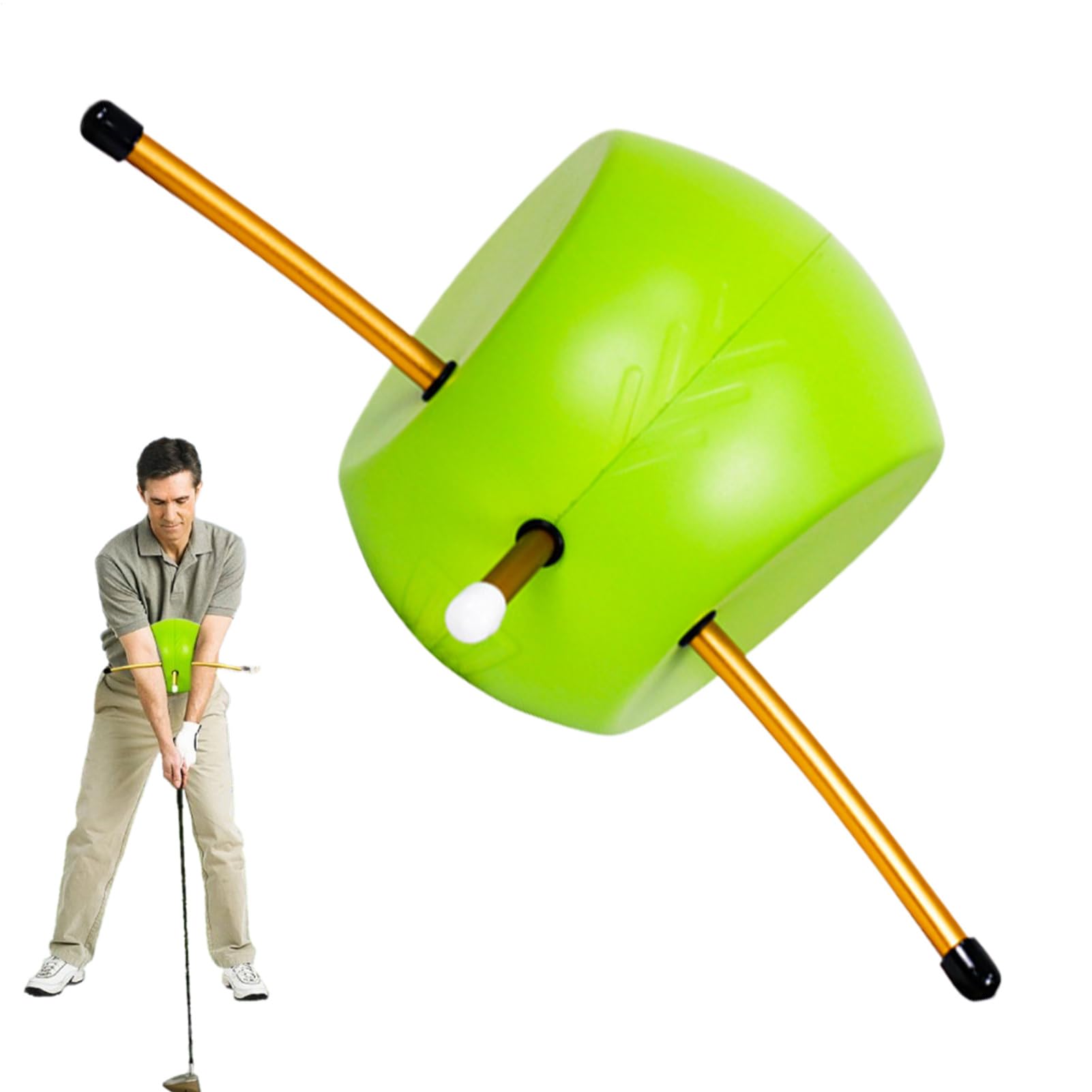 The Connector Golf Training Aid, Golf Swing Training Aid, Golfs Swing Trainer, Golfs Swings Practice Aids For Correction Practice, Arm Structure, Sure Set And Alignment