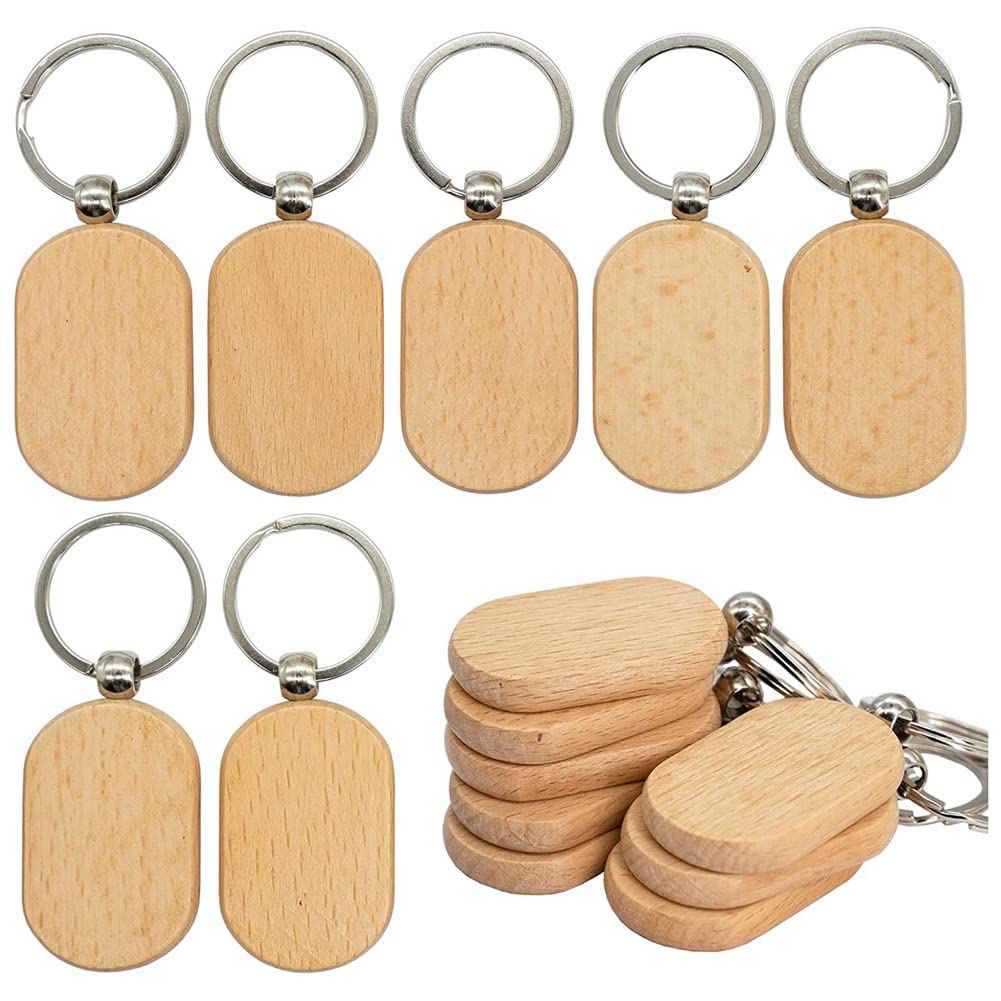 30 Chiavi In Legno Grezzo Per Decorazioni Fai-da-te - 10x3,9 Cm, Con Foro E Corda, Per Matrimonio, Feste, Etichette Regalo