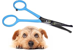Tiny Trim 4.5" Blunt Nose Dog & Cat Grooming Scissors