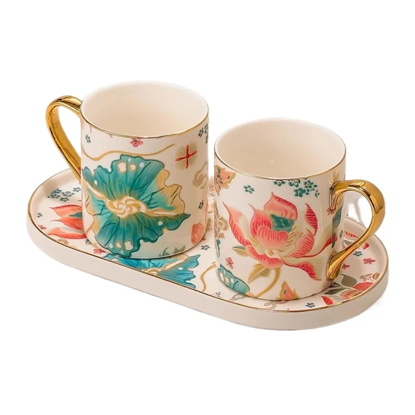 Soap Dish Set Blue And White Ceramic Mouthwash Cup Set Household Toilet Couple Tooth Brush Wash Bathroom Decor(Color4)