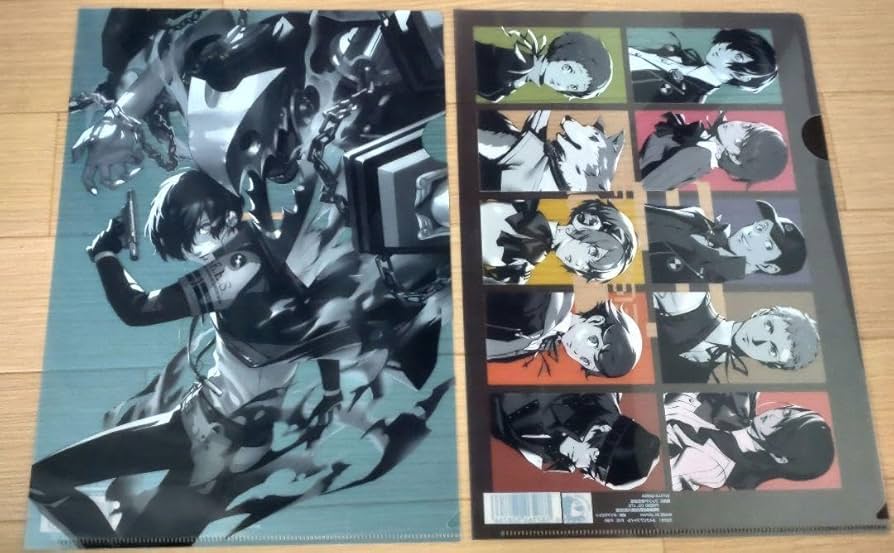 ペルソナ3 ペルソナ4 ペルソナ5 クリアファイル12枚