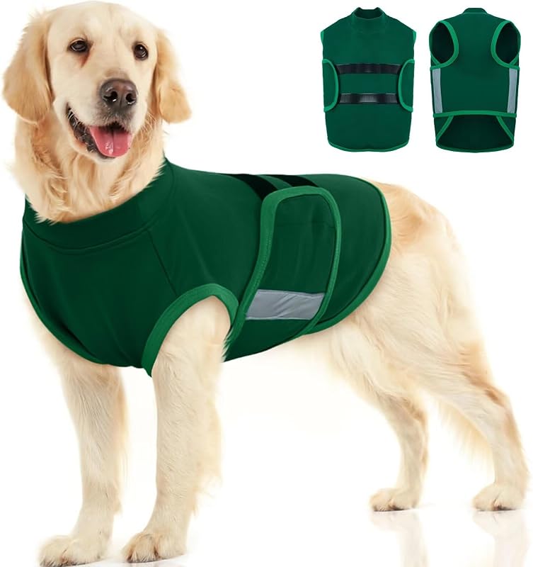 Colete para Cães MIGOHI com Fechamento Ajustável, Verde, XL
