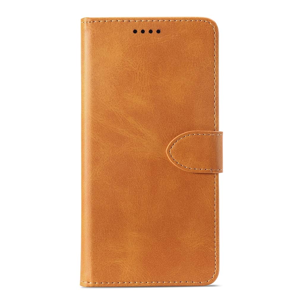 ZMBM AYD Calf Texture Horizontal Flip Leather Case for Umidigi One Max, with Holder & Card Slots & Wallet(Yellow) (Color : Yellow)