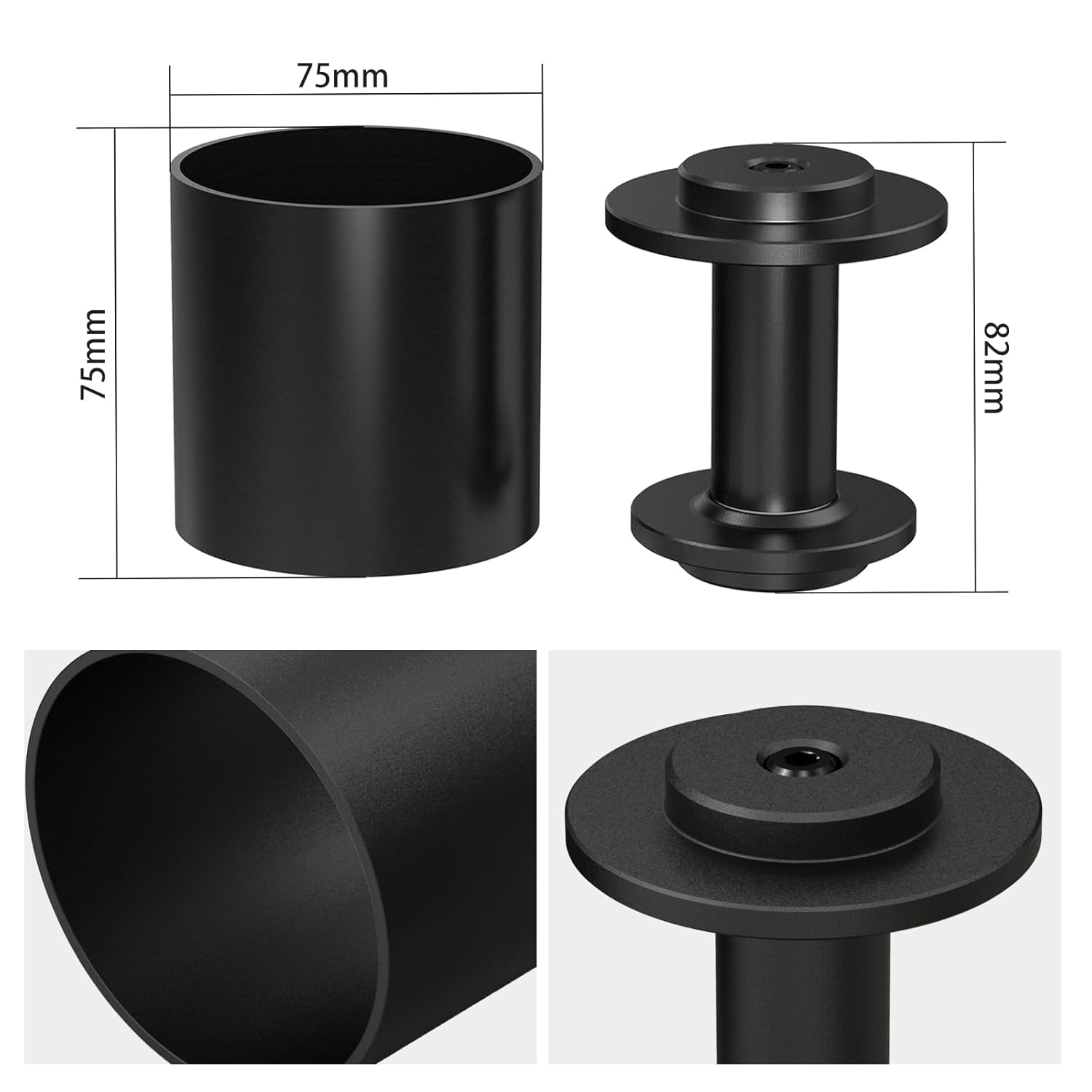 NICECNC Black X3 Wheel Bearing Install Removal Press Tool Compatible with Can Am Maverick X3 900 HO 4x4 DPS 2018, X3 R 4x4 Turbo DPS 2019, X3 Max 4x4 DS Turbo DPS 2021, See Fitments
