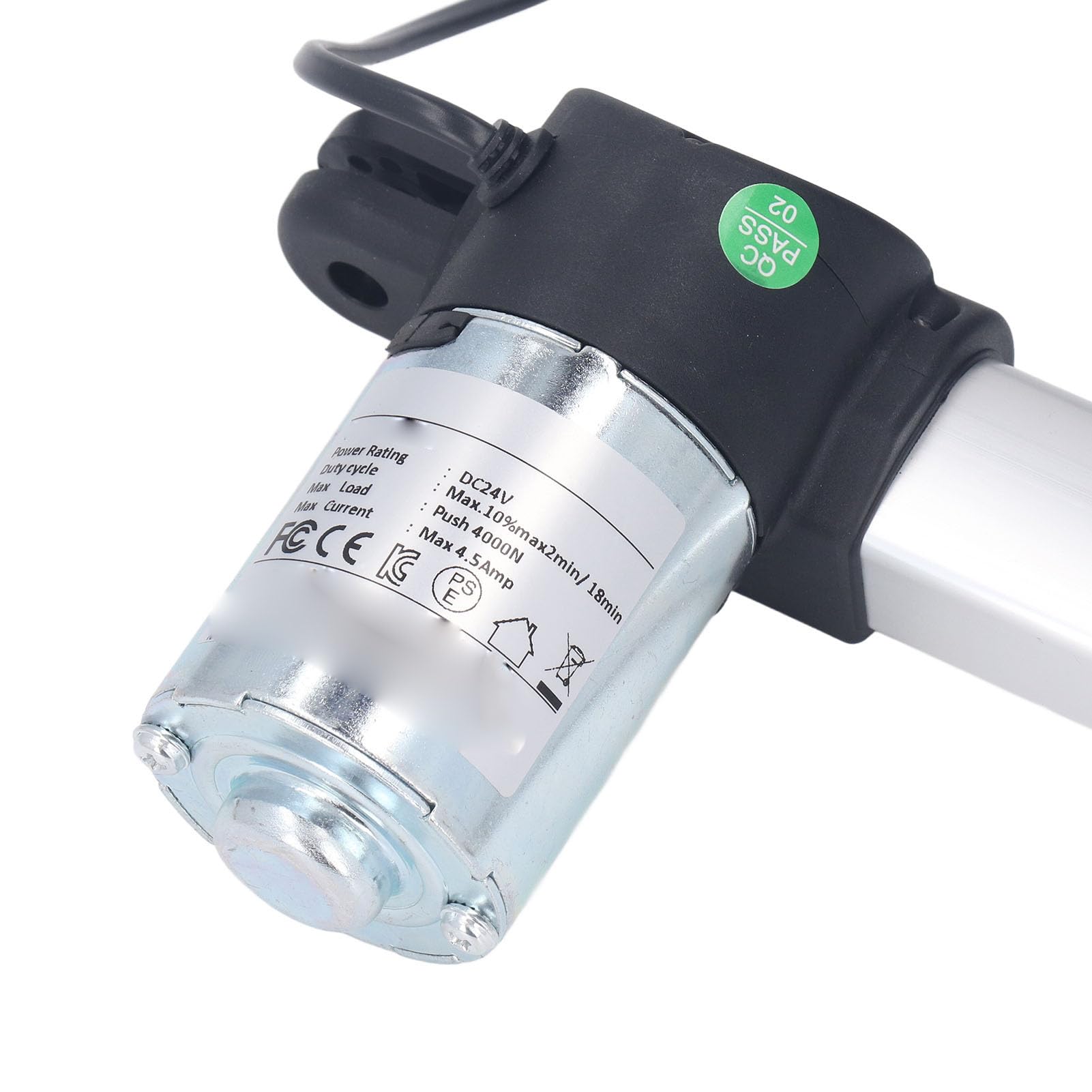 DC 24V Linearantrieb, Ausziehbarer Elektrischer Linearantrieb für Medizinische Geräte (EU-Stecker 100-240 V)
