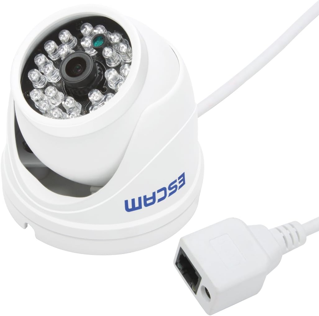 Escam QD520 Peashooter HD720P P2P Cloud IR IP Security