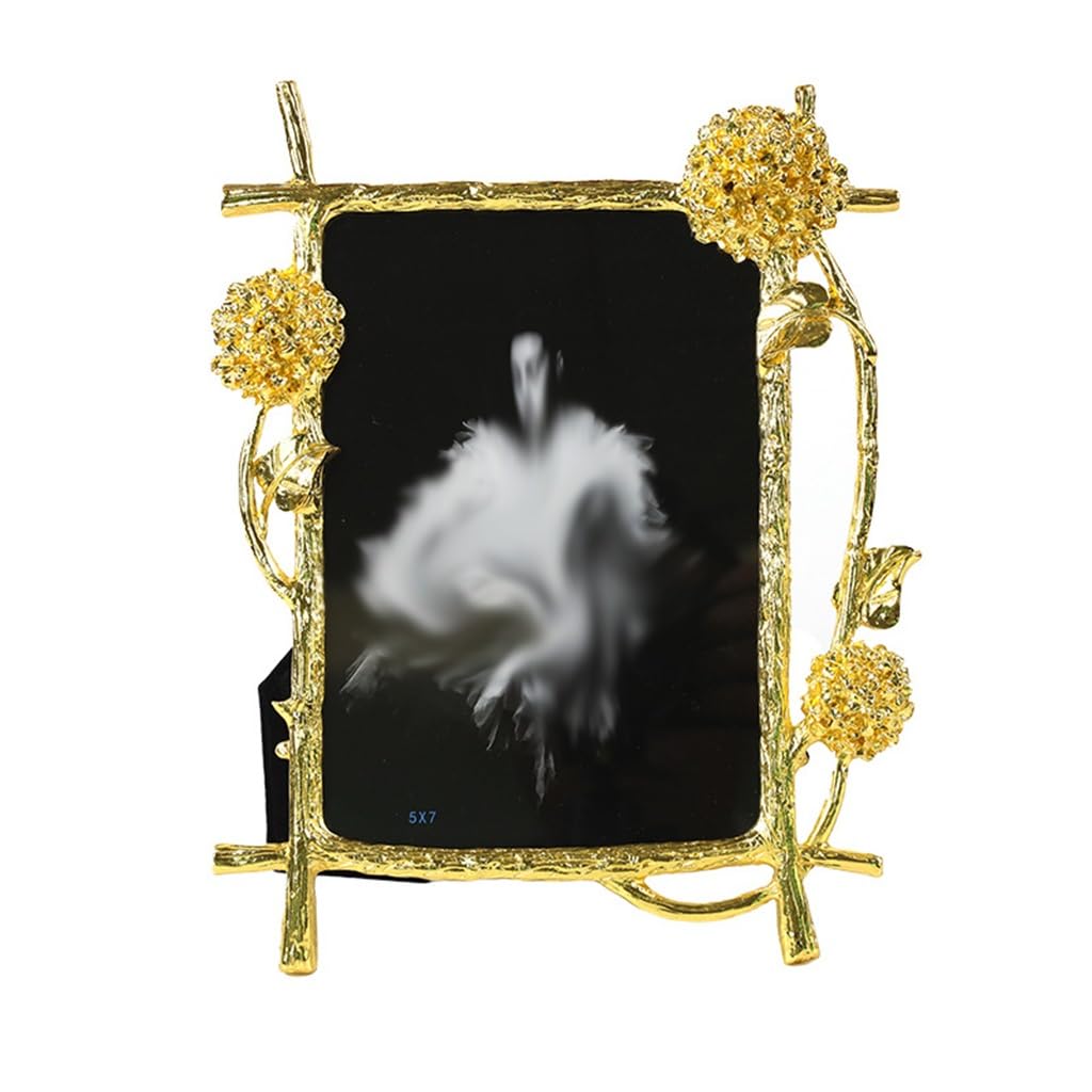 MOBYGKFY Gold Metal Frame With Lightweight And High Hardness For Home Decoration Embellishments