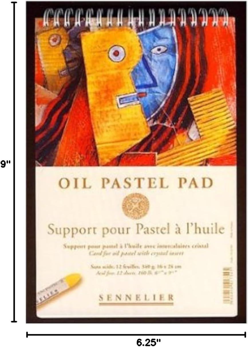 Sennelier Oil Pastel Card Pad 6.25X9.5