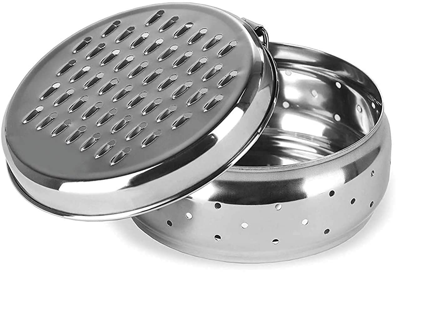 Cheese Grater Stainless Steel Kitchen Grater with Container Box Storage