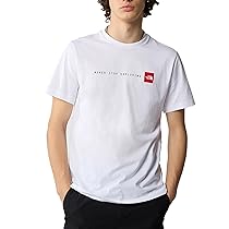 The North Face NF0A87NSFN4 M S, S Never Stop Exploring Tee T-Shirt Uomo TNF White Taglia M