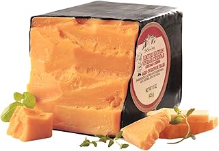 The Swiss Colony 4-Year Vintage Cheddar Cheese – Aged Block Cheese with ...