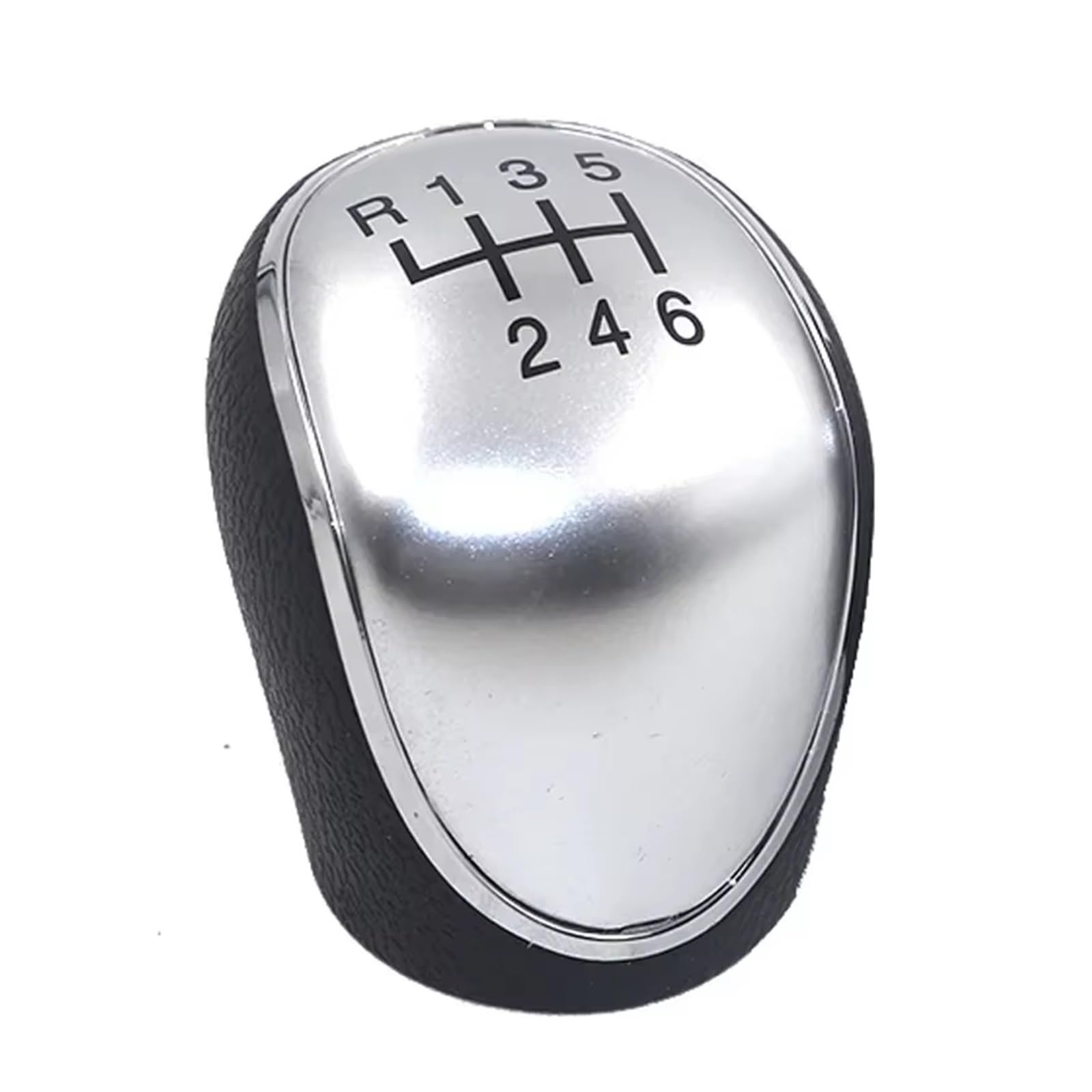 Ppxbfd Silver Shift Gear Lever Knob For Nissan For Sentra B16 2006-2012 6 Speed Manual Selector Handle Ball Gear Shift Knob Lever Change Gearbox Car Shift Gear Knob Handle(Silver)