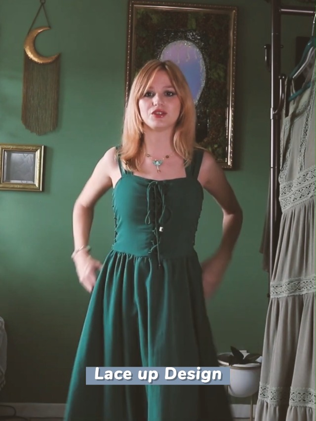 パメオポーズ キャミワンピース CAT EAR CAMI DRESS Happy John（ハッピージョン）の「tiered cami dress/ティアードキャミ