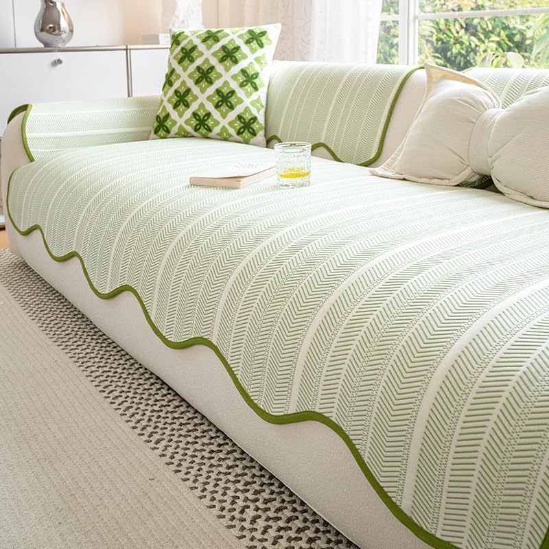 Housse de canapé pour chien verte 70x90 cm lavable et antidérapante