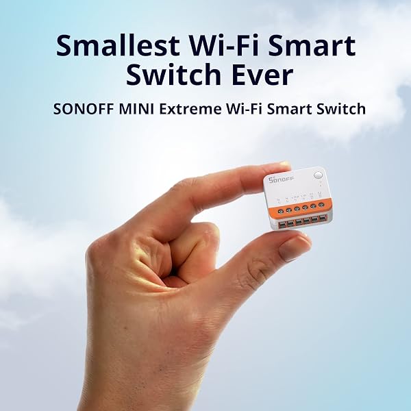 SONOFF MINI R4 2PCS WiFi Smart Switch 2-Way, Interruttore intelligente DIY, modalità relè staccabile, WiFi 2.4G, controllo APP, Funziona con Alexa, Google Home Assistant, controllo remoto eWeLink - 1