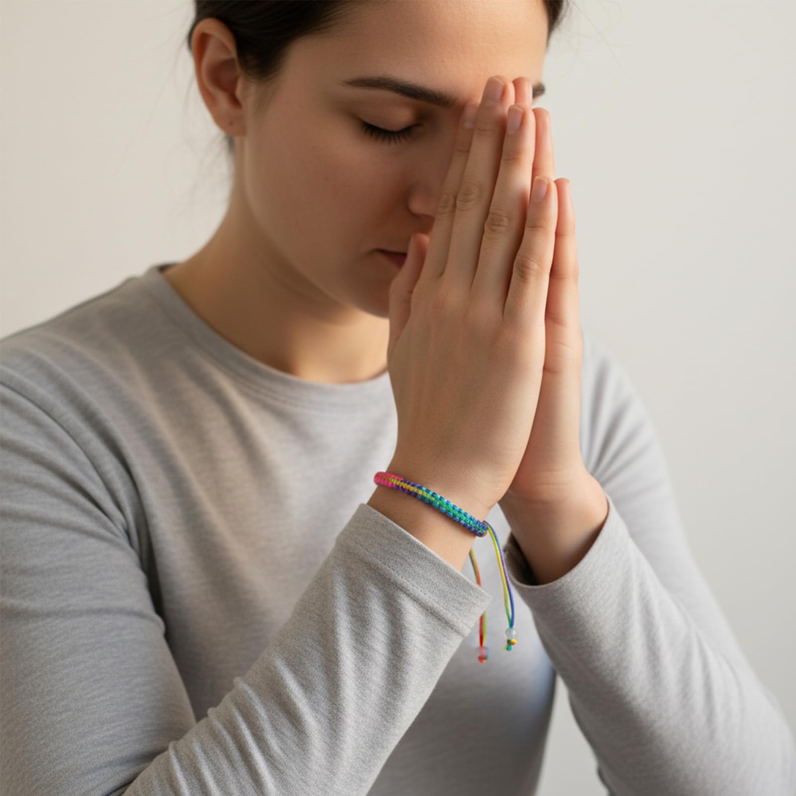 20 pulseras coloridas de la amistad, ajustables, para niños, pulseras tejidas, pulseras de la amistad para hombre y mujer