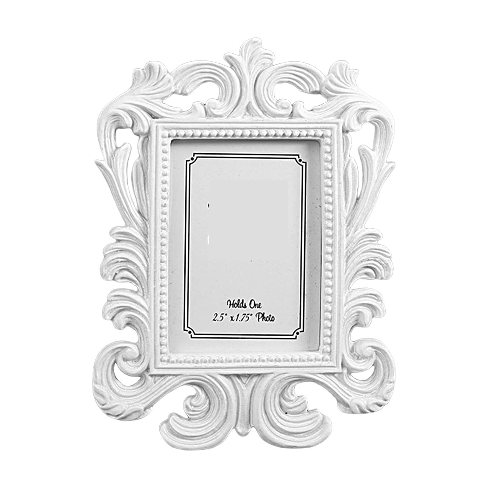 Uway B Nostalgic Creative Resin Photo Frame Home Decor Stable And Durable Vintage Classic Desktop Stand For Home Decor(B)