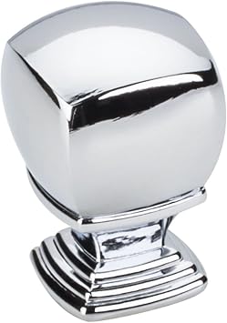 Jeffrey Alexander 188L-PC Katharine Collection Knob, Polished Chrome