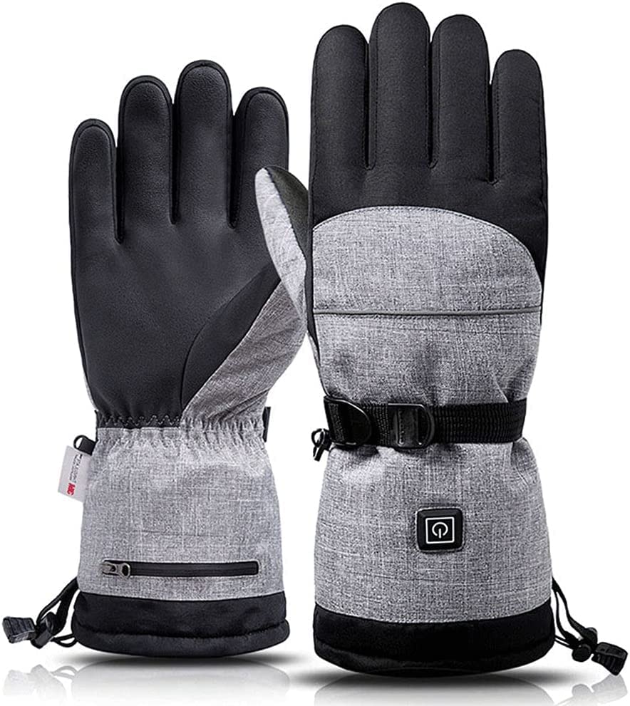 Guanti Riscaldati Ricaricabili Per Uomo E Donna - Impermeabili E Antivento Per Sport Invernali - Foto 4