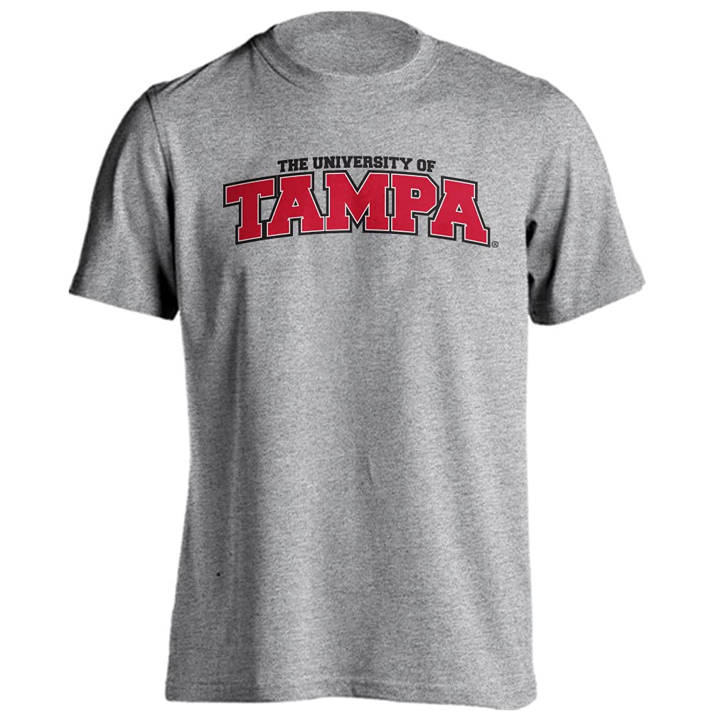 Sport Your Gear Tampa Spartans Classic Arch Basic Collegiate Logo T-Shirt, Large, Athletic Heather