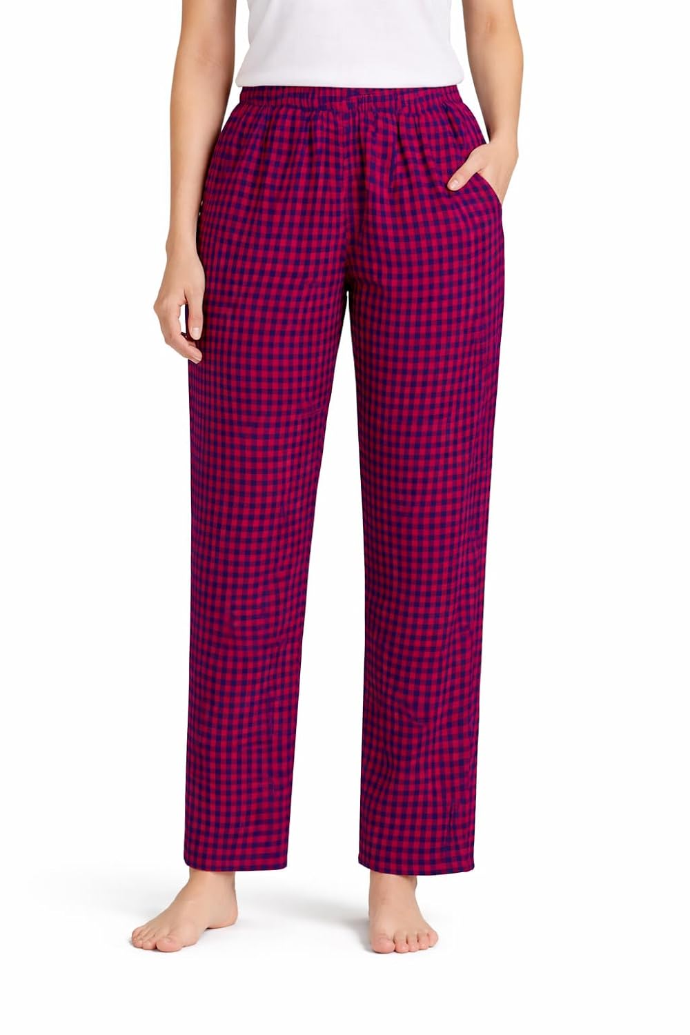 Hasija Women Cotton Check Pyjama with Side Pockets - Review, Price and Buying Guide