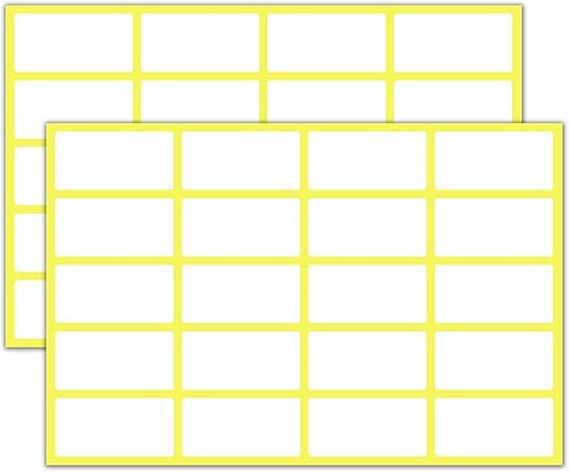 Tampon Vetement Enfant Étiquettes Adhésives Avery L4611-25 Papier