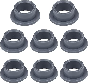 8 Pack WD12X26146 Dishwasher Wheels Lower Rack Replacement Part by JPKTA Compatible with GE Dishwasher Lower Dishrack Roller - Repalces AP6989036 WD12X10435 4959000