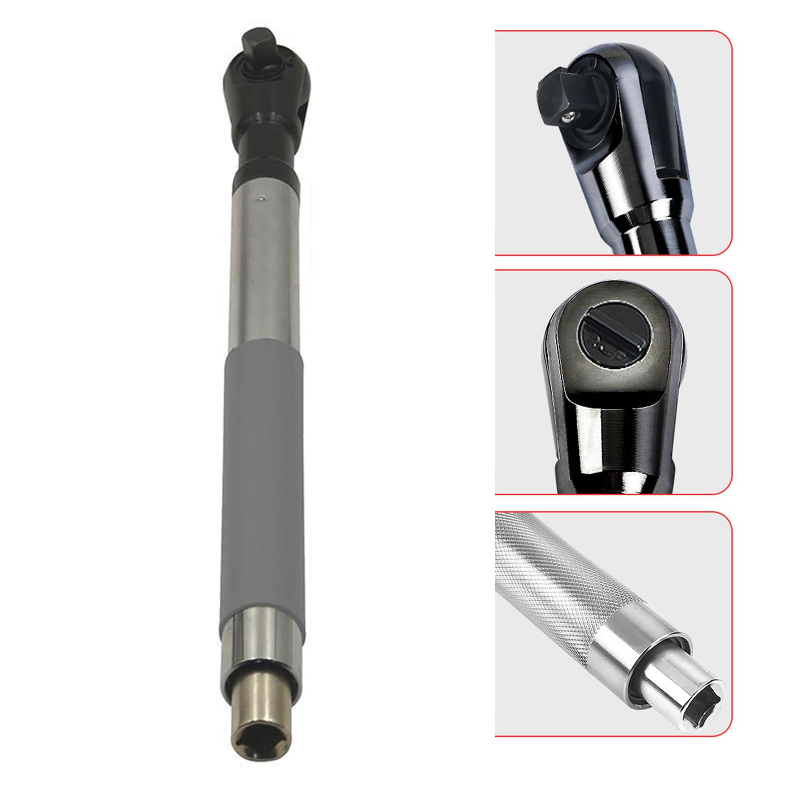 Chiave a cricchetto elettrica e manuale 2 in 1 per angoli di allineamento a quattro ruote in uno spazio delicato del telaio automobilistico in avanti e indietro