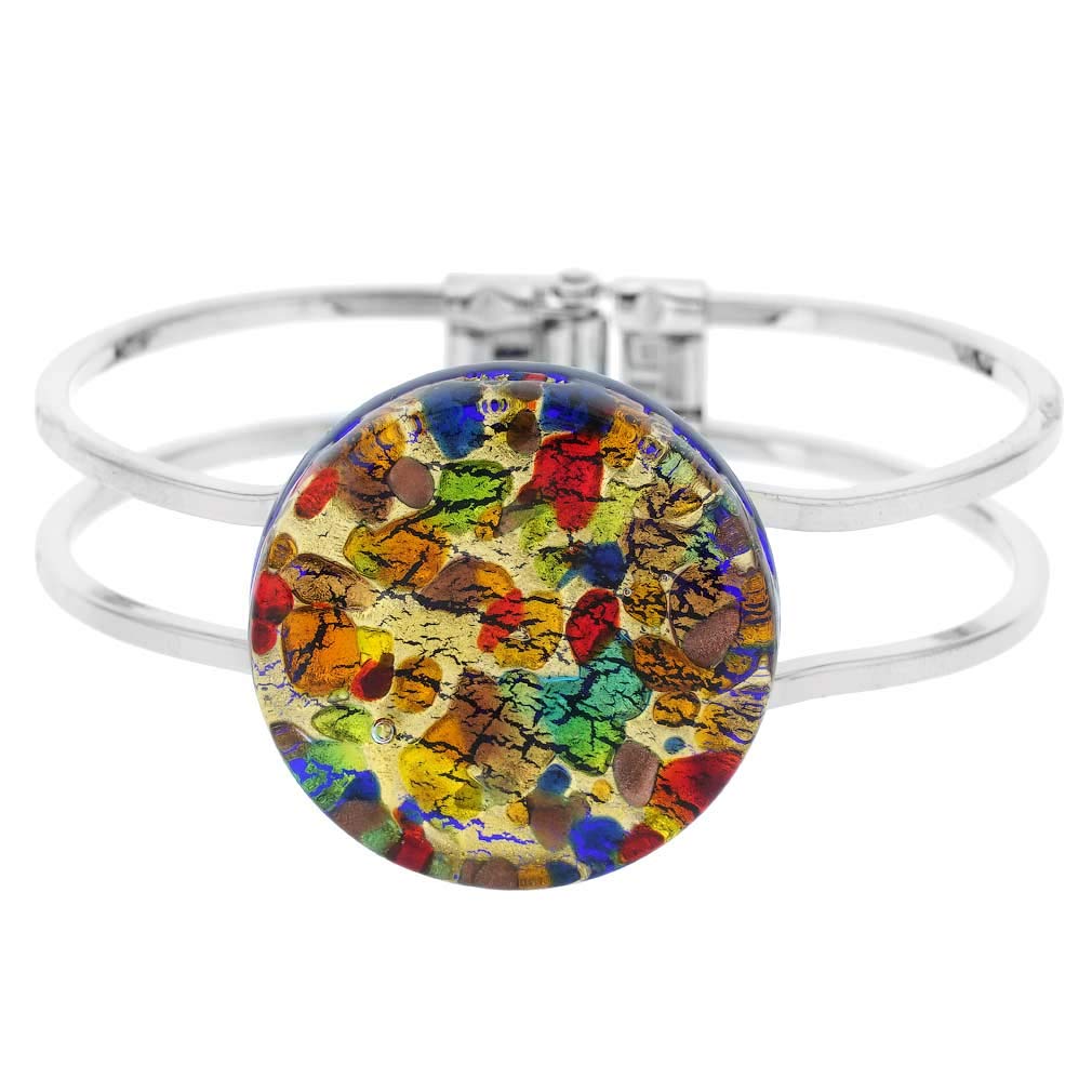 GlassOfVenice Bracciale Metallico Riflessi Veneziani - Prato Dorato