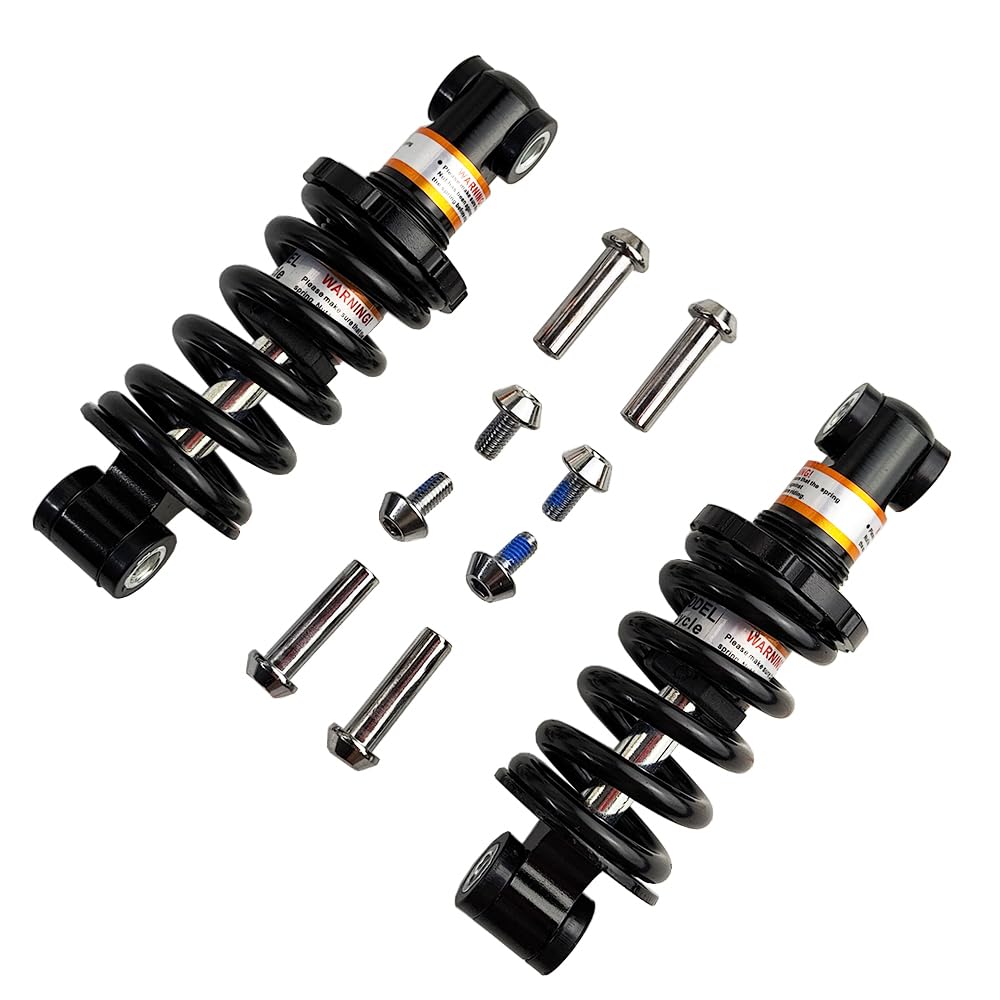 Motorcycle Suspension Shock 125mm 150mm 450LBS 500LBS 750LBS 1200LBS Front Rear Shocker Spring Scooter Bicycle Bike Damper Shocks Absorber (125mm
