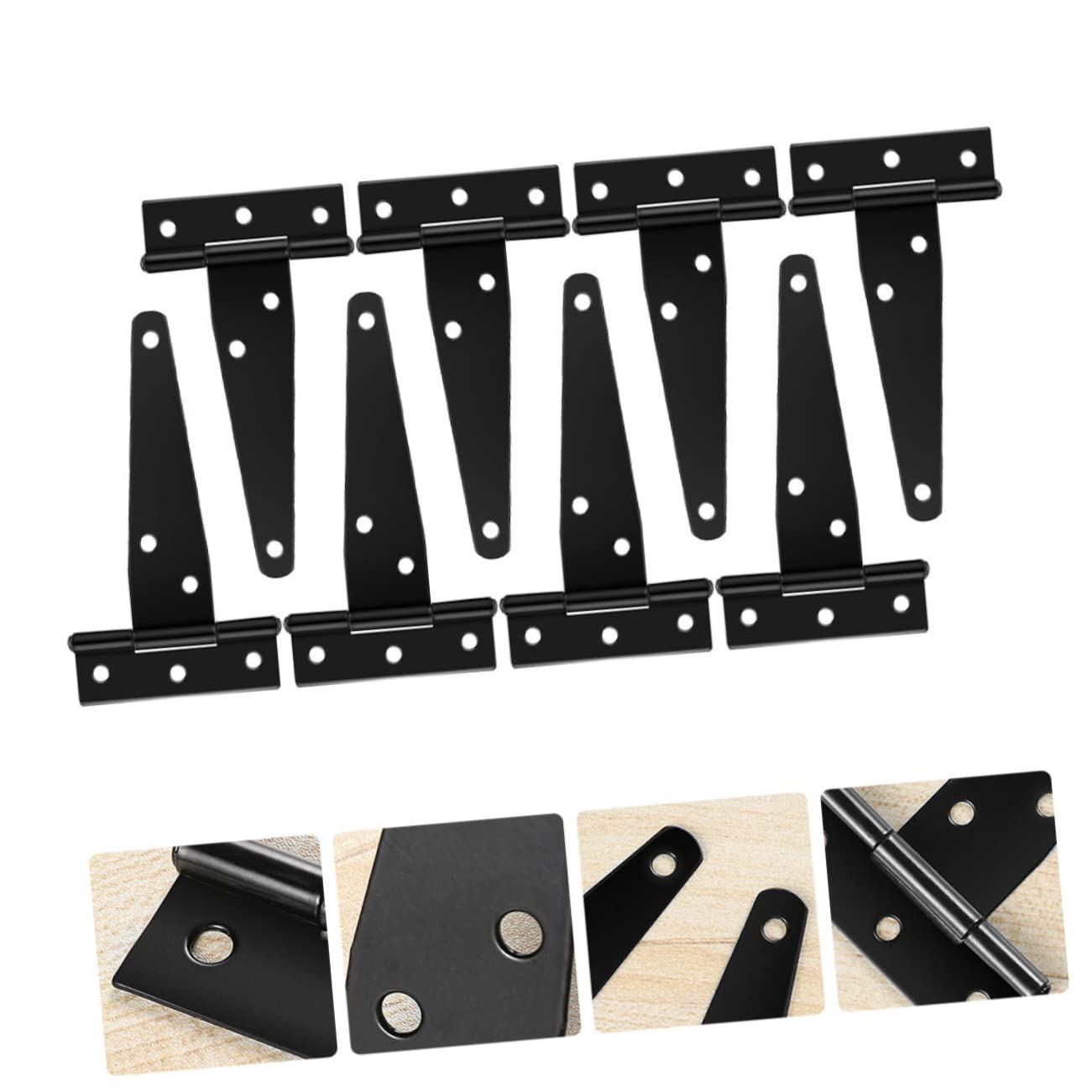 3 ヴィンテージ ファッション 8 位置決めネジ穴、T 字型防錆鉄ライト