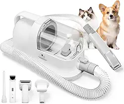 220V, 350W, Aspirador de Pelos Pet, com 5 Ferramentas de Limpeza de Animais, 1400mL, 3 AjustáVel Níveis de Sucção, Aspirador de Pó para Cães, Kit de Limpeza de Cães E Aspirador